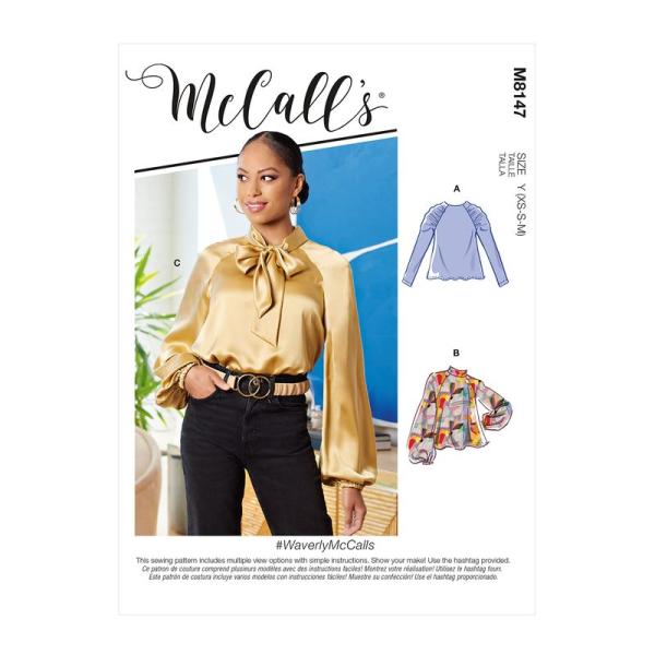 McCall&apos;sMcCall Patterns Misses&apos; Tops レディース トップス ブラ...