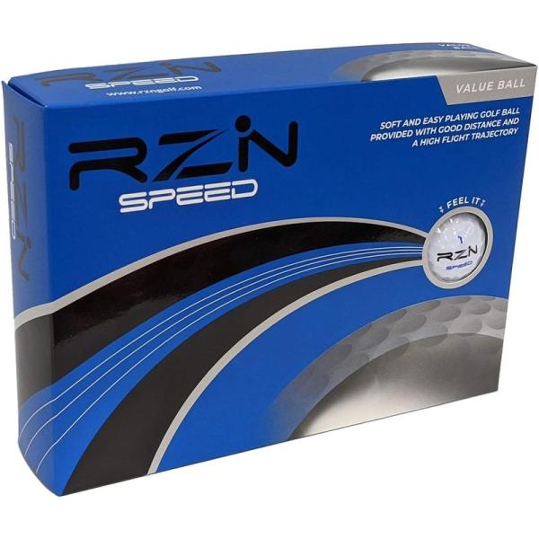 RZN Golf ゴルフボール 2ピース SPEED 1ダース(12個入り) レジンゴルフ 日本正規...