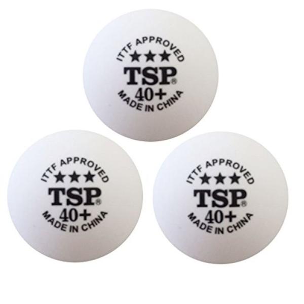 ティーエスピー(TSP) 3スターボール プラスティックボール 40+ ホワイト 14035