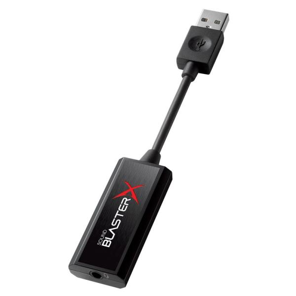 Creative Sound BlasterX G1 ポータブル ゲーミング USBオーディオ ハイ...
