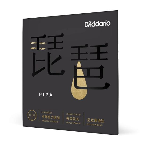 D&apos;Addario ダダリオ 琵琶弦 (Pipa弦) Medium Tension PIPA01 国...