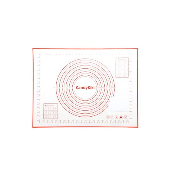 CandyKiki クッキングマットレッド パンこね台 クッキングマット パン作り ズレない パン ...
