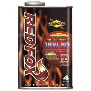 SUNOCO REDFOX Racing　レッドフォックス　エステルベース　バイク用エンジンオイル ...