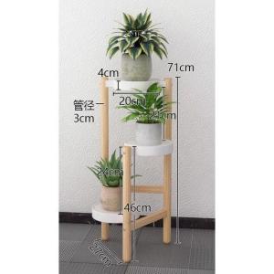 花台 おしゃれ コーナー 3段式 竹製フラワー...の詳細画像3