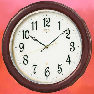 エンブレム 壁掛け時計 セイコー 電波 電波時計 掛時計 クロック SEIKO