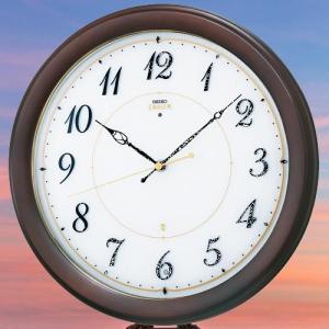 エンブレム 壁掛け時計 セイコー 電波 電波時計 掛時計 クロック SEIKO