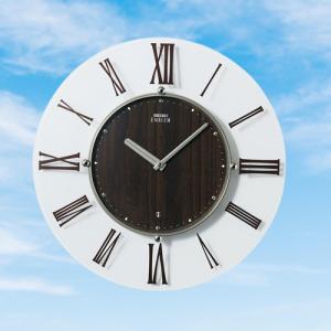 エンブレム 壁掛け時計 セイコー 電波 電波時計 掛時計 クロック SEIKO