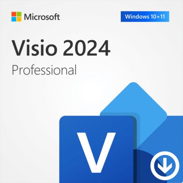 Microsoft Visio 2024 Professional【オンラインコード版 】/ 1PC...