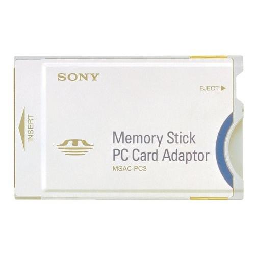 (中古品)SONY ソニー PCカードアダプタ MSAC-PC3 メモリースティック アダプター _