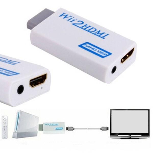 Wii to HDMI コンバーター WiiをHDMIテレビに接続 変換アダプター _