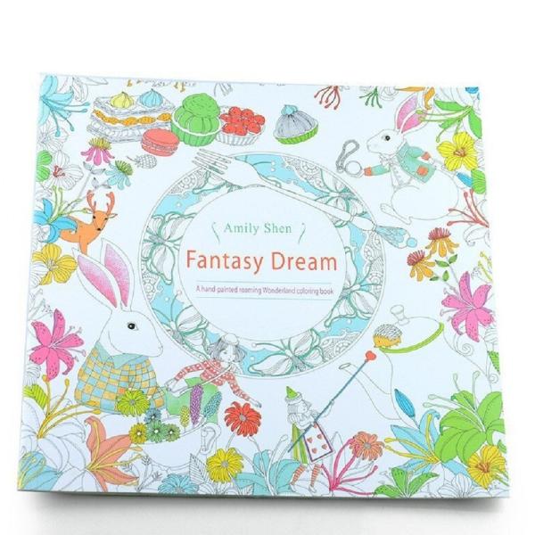 塗り絵 Fantasy Dream 大人のぬりえ ファンタジードリーム _