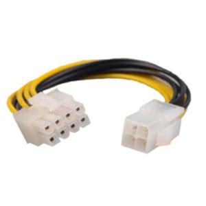 CPU電源ケーブル 4pin→8pin 12V 変換ケーブル _