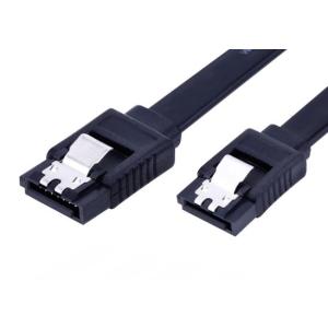 シリアルATA SATA3.0ケーブル 6Gbps 40cm 《ブラック》 SATAケーブル