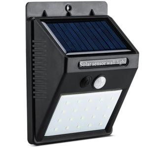 【並行輸入品】センサーライト 20LED ソーラーライト 屋外 人感センサー 屋内 明るい 防水 太陽光 玄関 防犯 自動点灯 led_l _