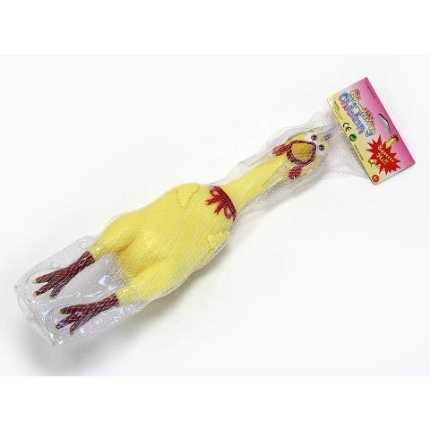 びっくりチキン シャウティングチキン 《約40cm》 叫ぶニワトリ にわとり 鶏 面白グッズ _