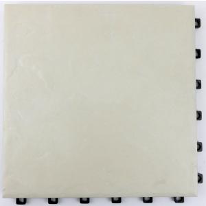 デッキ付きジョイントタイル　300角シェベル　オフホワイト　PO-3004-R　ケース販売