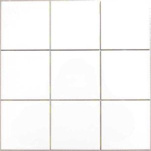 100角　陶器質　内装壁　白色ブライト　シート貼　P10/S-105