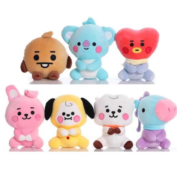 【7点セット】 BTS bts グッズ bt21 ぬいぐるみ 抱きまくら かわいい アルバム bts...