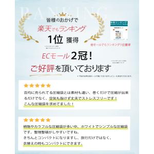 【収納のプロが監修】巻くだけらくらく 衣類圧縮...の詳細画像1