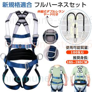 新規格適合 フルハーネスセット 墜落制止用器具