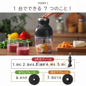 フードプロセッサー みじん切り チョッパー ミ...の詳細画像2