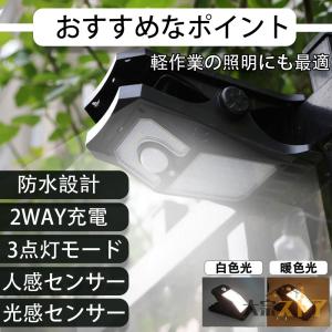 ソーラーライト 屋外 ガーデンライト センサー...の詳細画像2