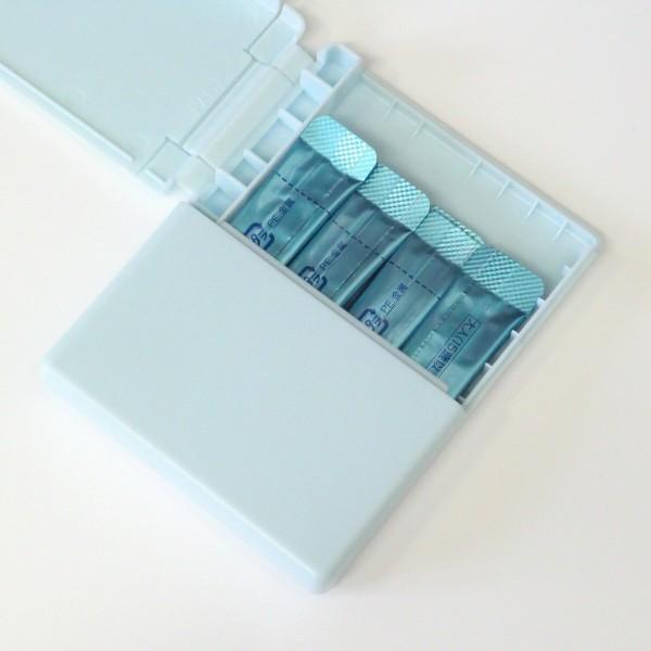 顆粒スティック携帯ケース「PUSHPLUS+」カラー：うすみずいろ