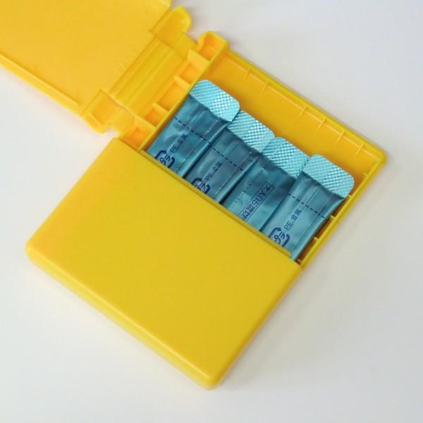 顆粒スティック携帯ケース「PUSHPLUS+」カラー：たまごいろ