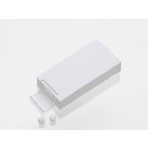 携帯用サプリメントケース「PUSHPLUS+」　カラー：白