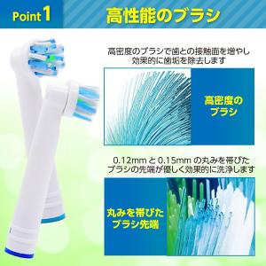 オーラルb 替えブラシ ブラウン 電動歯ブラシ...の詳細画像4