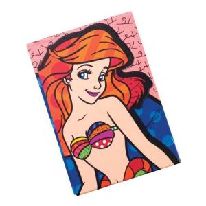 Enesco ディズニー Britto Ariel NotePad製 4.625インチ並行輸入品