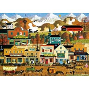 Buffalo Games - Charles Wysocki - Pete's Gambling Hall - 500 Piece Jigsaw Puzzle