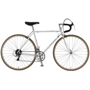 送料込み RALEIGH ラレー CLR カールトンクラブレース CLUB RACE クラシッククロモリロード 550mm 173-187cm パールホワイト｜hirosesyoukai