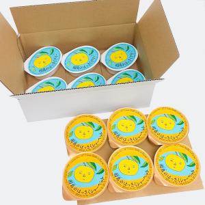 広島銘菓 因島のはっさくゼリー ７８ｇ６個 はっさくシャーベット ７５ｇ６個 合せて１２個セット  送料込み お土産 銀座tau