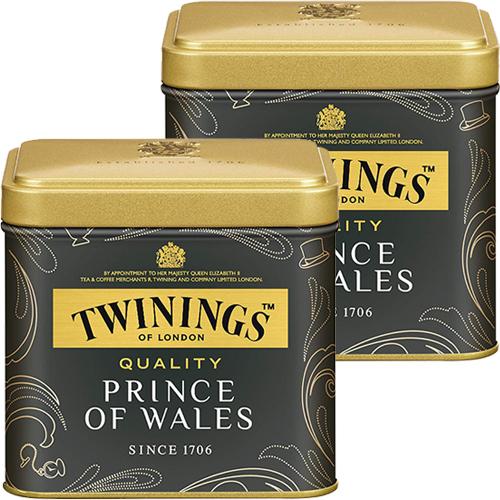 トワイニング クオリティ プリンスオブウェールズ ２缶セット(100g×２)紅茶 イギリス王室御用達
