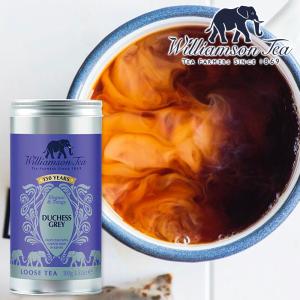 Williamson Tea ウィリアムソンティー ダッチェスグレイ 缶 100ｇ 送料込み 紅茶 ケニア イギリス｜hiroshima-gurume