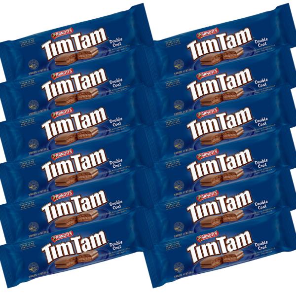 ティムタム ダブルコート２００ｇ １２個セット 送料無料 ビスケット チョコ オーストラリア　クール...