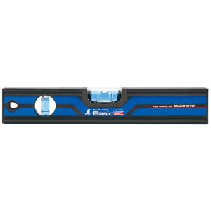ブルーレベル Basic  300mm マグネット付 73490　広島工具　シンワ測定