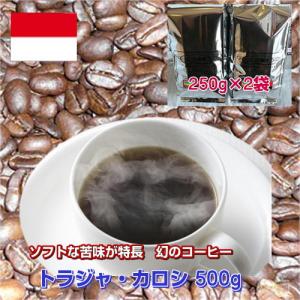 珈琲 コーヒー 福袋 コーヒー豆 自家焙煎コーヒー「トラジャ・カロシ」500g