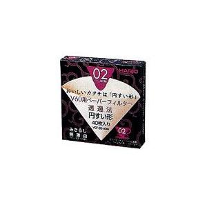 【V60ドリッパー専用】ペーパーフィルターみさらしVCF-02-40M【1〜4杯用】