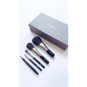 メイクブラシ 熊野筆 化粧筆／北斗園 北斗セット 化粧筆11本＋ポーチ