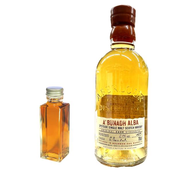 量り売り　アベラワー　アブーナ　アルバ　バッチNo5　62.9度　100ml　ウイスキー　お試し　ス...