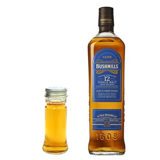 量り売り　ブッシュミルズ シングルモルト12年　40度　30ml　アイリッシュウイスキー　お試し