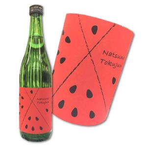 広島 華鳩 夏の特別純米酒 720ml 榎酒造 ハナハト 八反錦 スイカラベル