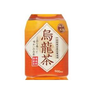 神戸茶房 烏龍茶 ウーロンチャ 500mlペットボトル 48本　（２ケース）｜hiroshimatsuya