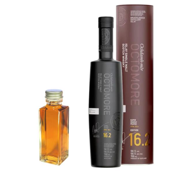 量り売り　ブルィックラディ オクトモア 16.2 ヨーロピアン・カスク 58.1度　100ml　ウイ...