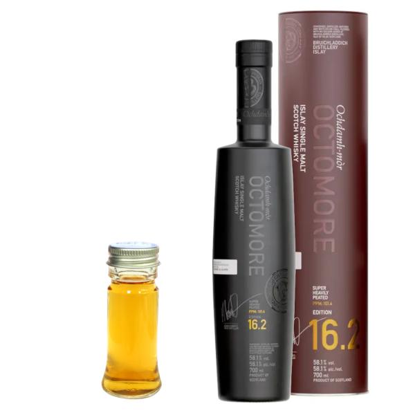 量り売り　ブルィックラディ オクトモア 16.2 ヨーロピアン・カスク 58.1度　30ml　ウイス...