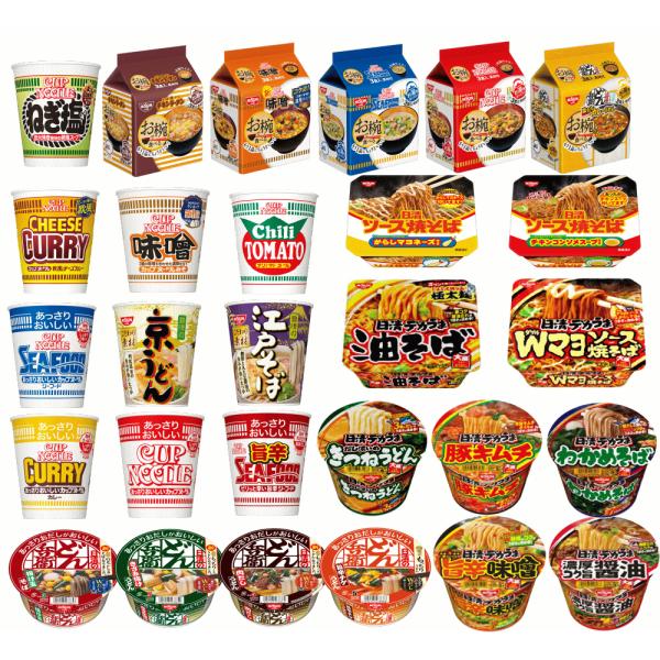 【カップ麺】【災害時・保存食特集】 お食事シーンに合わせたローリングストック 袋麺からデカ盛りま カ...