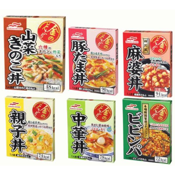 リニューアル マルハニチロ レトルト食品 金のどんぶり 10個組 山菜きのこ丼 豚たま丼 たまご丼 ...