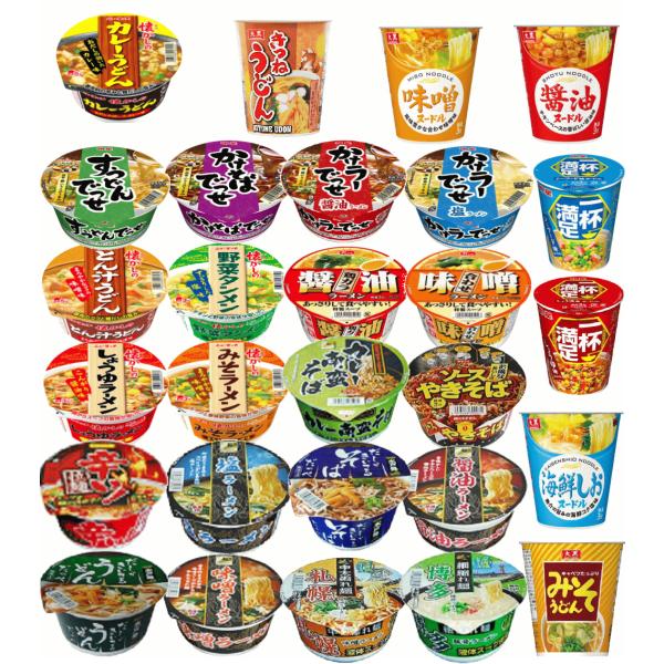 【コスパ満点完成版】明星食品 ヤマダイ 大国食品 スナオシ カップ麺 レギュラーサイズ 24種24食...